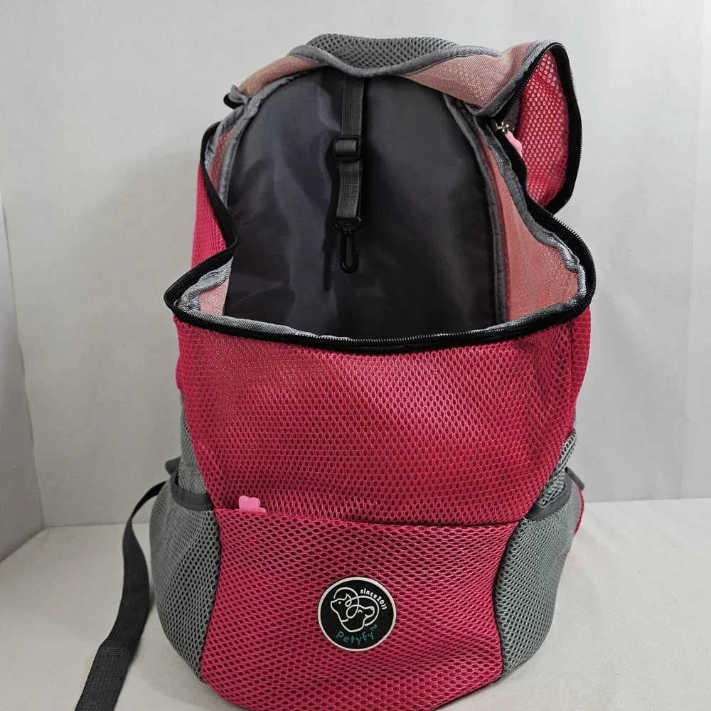 Pet Puppy Shoulder Bag Dog Carrier Backpack Cat Chest Bag For Travel Outdoor